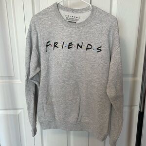 FRIENDS Crewneck in Heather Grey Size Medium